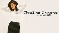Christina Grimmie - Invisible (With Lyrics) ♥ - YouTube