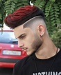 Red and black hair 🖤 en 2020 | Color de pelo hombre, Tinte de cabello ...