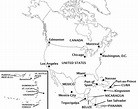 Fix the North America Map Quiz