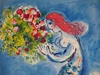 Marc CHAGALL - Engelsbucht in Nizza, 1961 - Signierte Lithografie ...