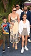 Jennifer Lopez with her twins Max and Emme in Florida in January 2020 ...