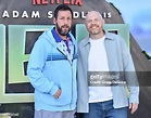 Adam Sandler and Bill Burr attend the Premiere Of Netflix's "Leo" at ...