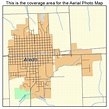 Aerial Photography Map of Aledo, IL Illinois