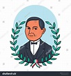 vector del presidente Benito Juárez: vector de stock (libre de regalías ...