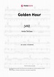 JVKE - Golden Hour notas para el guitarra descargar para los ...