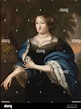 Portrait de Margravine Sophie Hedwige de Saxe (1623-1683 Photo Stock ...