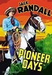 Pioneer Days (1940) dvd movie cover