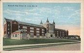 Roosevelt High School St. Louis, MO Postcard