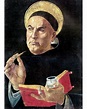 Prints of ST. THOMAS AQUINAS (1225-1274). Painting attributed to ...