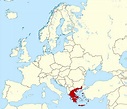 Mapa grande localización de Grecia | Grecia | Europa | Mapas del Mundo