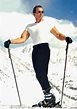 Arnold Schwarzenegger in Sun Valley, Idaho, 1997. Photo by Annie ...