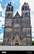 The Magdeburg Cathedral in Magdeburg, Saxony-Anhalt, Germany Stock ...