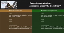 Assassin’s Creed® IV Black Flag™ Requisitos mínimos y recomendados 2024 ...