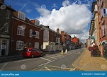 Rue De Salisbury - Angleterre Image stock - Image du tuiles, maison ...