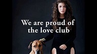 Lorde - The Love Club (lyric video) - YouTube