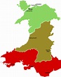 Wales Map - MapSof.net