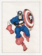 Captain America by John Byrne. | John Byrne Draws...