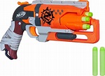 Pistolet Nerf Zombie Strike Hammershot + fléchettes Nerf Zombie Officielles