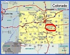 Colorado Springs Map - ToursMaps.com