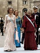 La Reina Doña Sofía y Beatriz de Holanda, en la boda de Victoria de ...