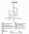 Austria Crossword - WordMint