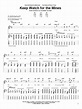 Keep Watch For The Mines Sheet Music | Dashboard Confessional | Guitar Tab