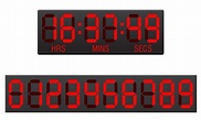 scoreboard digital countdown timer vector illustration 488250 Vector ...