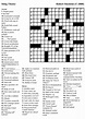 Free Printable Crossword Puzzles Washington Post – Emma Crossword Puzzles
