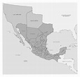 Sintético 101+ Foto Mapa Del Primer Imperio Mexicano 1823 Para Colorear ...