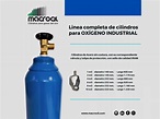 Tubo / Cilindro de Oxígeno Industrial en todas las medidas y capacidades.