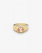 Aura Champagne Ring Gold - Philippa Studios - Image AS