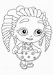 Zoe Walker from Super Monsters Coloring Page - Free Printable Coloring ...