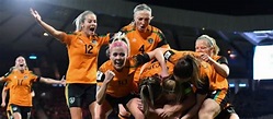 Jugadoras de la selección femenina de Irlanda celebran un triunfo con ...