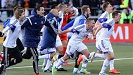 Faroe Football: Mata-gigantes Ilhas Faroe voando alto