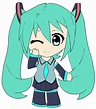 Chibi: Hatsune Miku by animereviewguy on DeviantArt