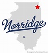 Map of Norridge, IL, Illinois