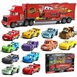 7 IN 1 Pixar Cars 2 McQueen Metal Toys Model Car Children's Car Toys ...
