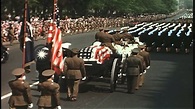 The State Funeral of President Franklin D. Roosevelt HD Stock Footage ...