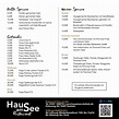 Haus Am See Byhleguhre Speisekarte - information online