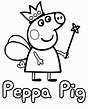 Peppa Pig Coloring Pages Printable