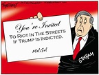 5 scathing cartoons about Lindsey Graham's 'rioting in the streets ...