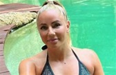 Canadian Soccer Star Adriana Leon Poses In Tiny Bikini While In a Pool ...