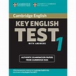 Cambridge Books for Cambridge Exams: Cambridge Key English Test 1 with ...