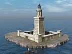 Lighthouse of Alexandria | Alexandria lighthouse, Wonders of the world ...