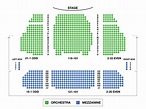 Stephen Sondheim Theatre Large Broadway Seating Charts