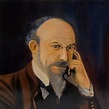 Portrait of Erik Satie Painting by Gabriele Cuccu | Saatchi Art