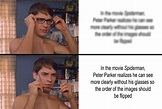 the truth about this meme | Peter Parker's Glasses | Know Your Meme