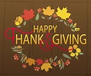 Happy Thanksgiving Card ~ Card Templates ~ Creative Market