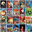 1993-2001 Disney movies in order of release. | Disney movies, Disney ...