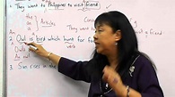 Dr. Lee English Grammar Lesson 1 - YouTube